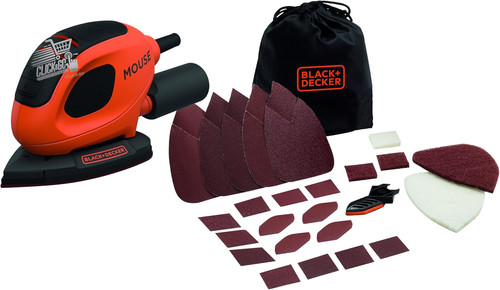 Levigatrice mouse legno black - mouse,