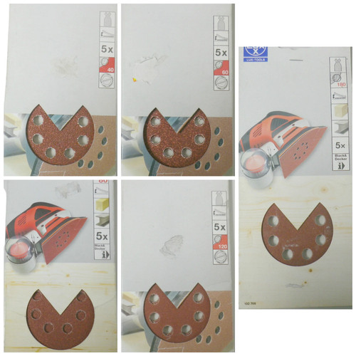 Carta abrasiva mouse black - carta, &